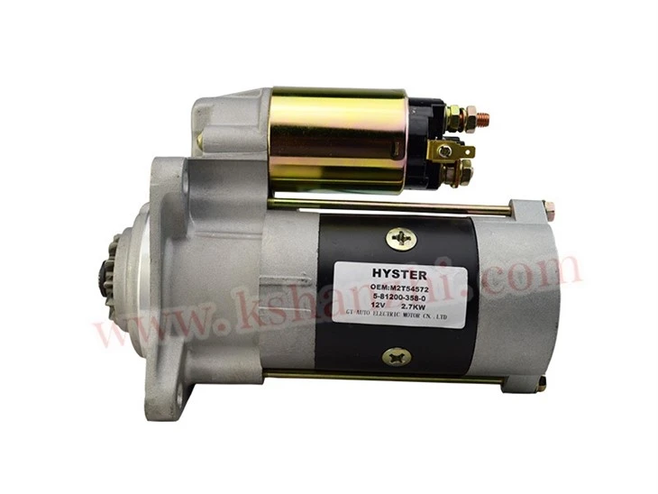 Piese pentru stivuitor M2T54571 Demaror motor 12V/2.7KW Pentru Mazda. Seria HA, 100% Premium