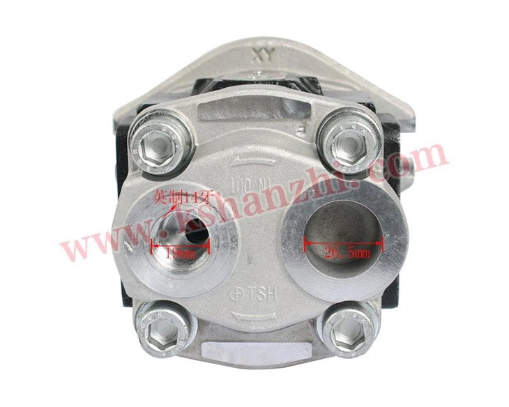 Hanzhi Forklift Parts SGP1A32T9H9-R454D Gear Pump 10 Teeth For CPCD40~45