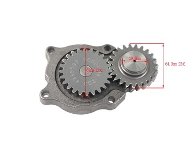 Pompă de ulei pentru motor diesel folosită pentru 6D102, 6734-81-8110
